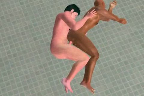 concupiscent 3D ebon Hunk Getting nailed Anally