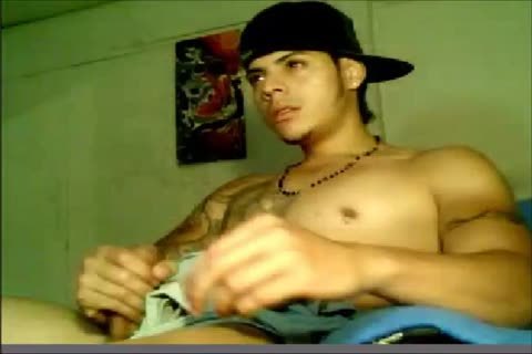 palatable pooper Latino on web camera