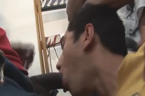 Interracial bunch sperm