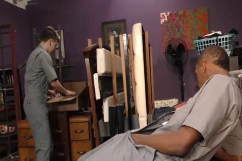 bald White Emo man gets Nailed By A Hung dark lad