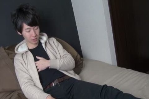 oriental teen receives oral-job