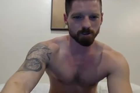 Red Haired Plays And Cums