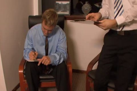 nasty homo males nailing In The Office