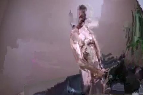 Gay enjoys hard nailining