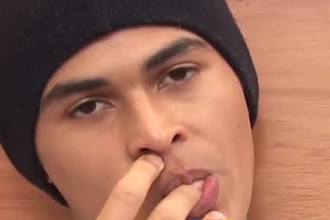 impure Little legal age teenager Wanks His Hard Prick