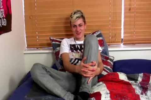 Skylar West Plays With His lengthy rod And pokes His arsehole