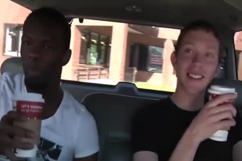 Alex Grey gets His Keister Sexed By A Charcoal chap homosexual dirt D7