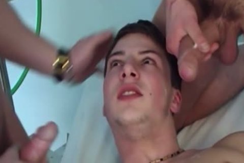 raw drilled Hunk sex goo Face