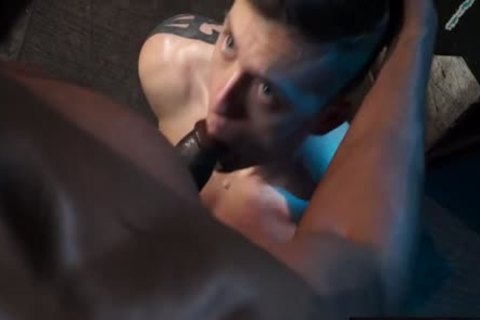 Tattoo gay oral pleasure-sex With semen flow