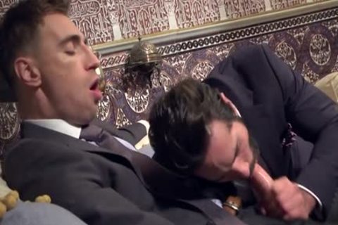 large penis gay booty hammer And Facial