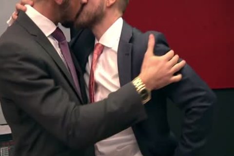 Muscle homosexual butthole job With cock juice flow