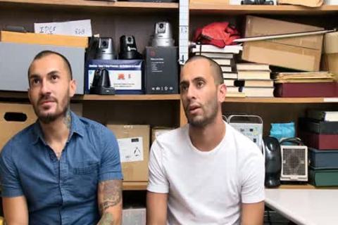 Two nasty Latino Pervs acquires poked bare By Security Officer