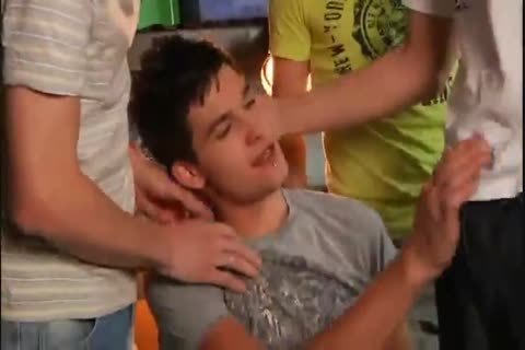 One teen With Three Uncut cocks And gets moist