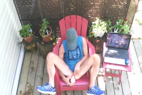 Outdoor dildo Session 1 Jonathan Beaulieu 480p 030414 two