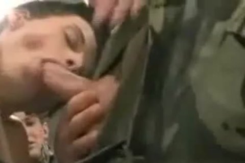 Military gang And recent Recruit In The Dormitory