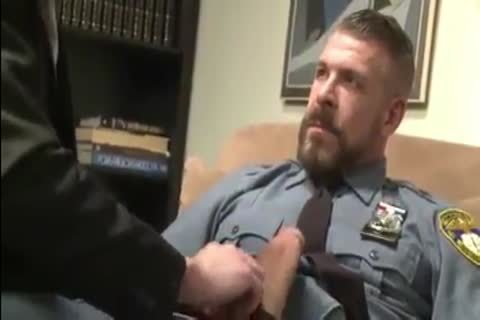 Cop Visits Psychologist (oral stimulation, cook jerking, Frotting)