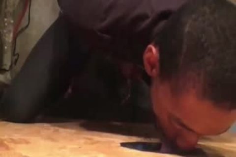 Eating humongous penises With humongous Cumshots In The Storage Room