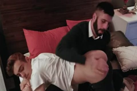 lustful Stepdad Rawdogs tasty Stepson