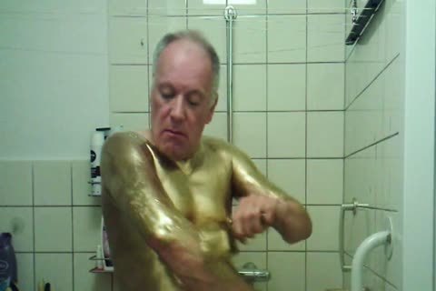 Golden Bodypaint serf Gerard