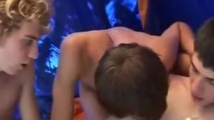 group twinks In A Tent bareback fuck Blowjon And cumshot