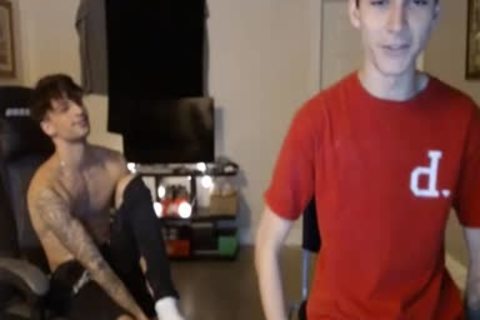 2 youthful boys Caressing Their cocks