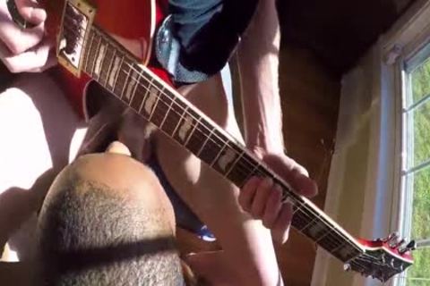 unfathomable oral enjoyment With gigantic Cumshots With My Guitarist