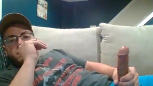 big 10-Pounder Solo - jerking off 26