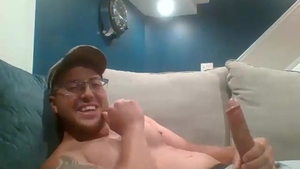 big penis Solo - stroking 3