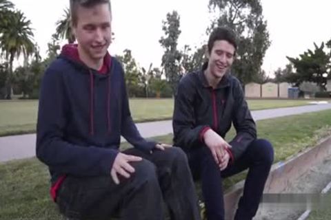 concupiscent boyz On First Time oral stimulation-sex plowing And Eatcum