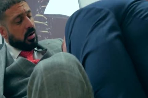 MARCO NAPOLI gets pounded BY DIEGO REYES ON HIS OWN DESK