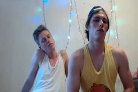 Blond lad Sucks Her wang In web camera