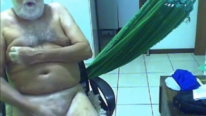 grandpa sperm On webcam