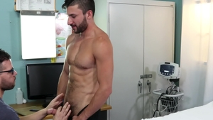 ExtraBigDicks - Angel Ventura throat fuck scene