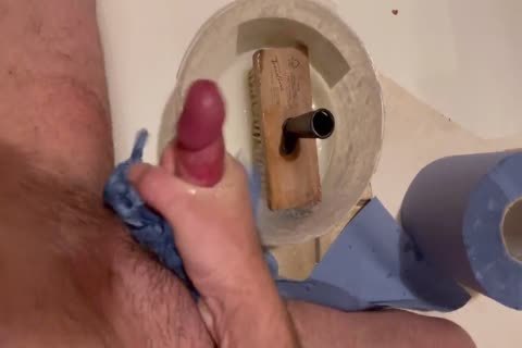 jerk off With Wallpaper Paste When Wallpapering