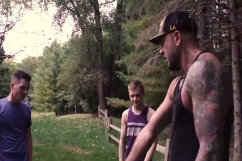 Dolf And Ian Shower pleasure