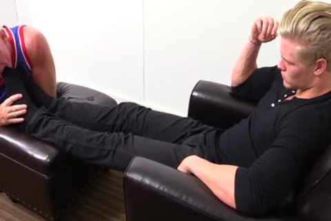 Worshipping The Boss Feet