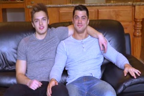 teen Muscle dude Collin Stretched Blake's taut arse