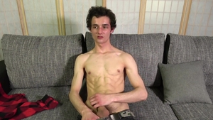 East Boys: Hairy Alan Caine ramming hard live on webcam