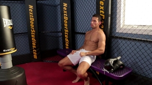 NextDoorMale: Athletic Ricky softcore masturbation