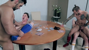 Next Door Buddies - Blond haired Jaxon Colt next to Arad orgy