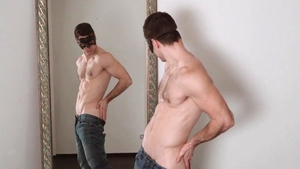 Maskurbate: Classic Sam wearing mask cumshot