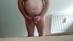 Eggs A With cock Stuck On The Kitchen Counter