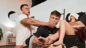 lustful Pedicure. sleazy gay Sex