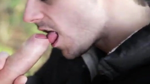 Giving oral To A man lad