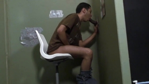 GloryholeAndHandjobs - Gay Hot Boi alongside Nicolas handjob