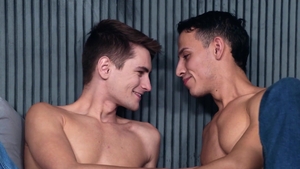 ADULT TIME - Des Irez fucked His twink Boyfriend Trevor Harris' fine butt Instead Of Studying!