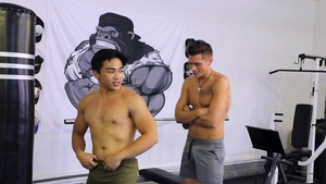 ColbyKnox: Booty Sunny D as well as Troy first time swallow