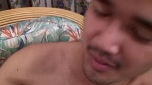 GayAsianNetwork: Erotic Bass Aphiradech licks big dick