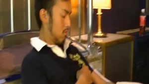 GayAsianNetwork: Solo very cute in underwear tug job