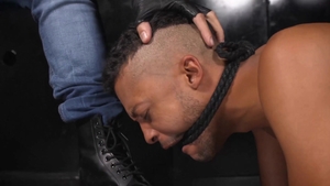 FetishMen: Spanking with hairy Woofpigboy and Vini Roseti